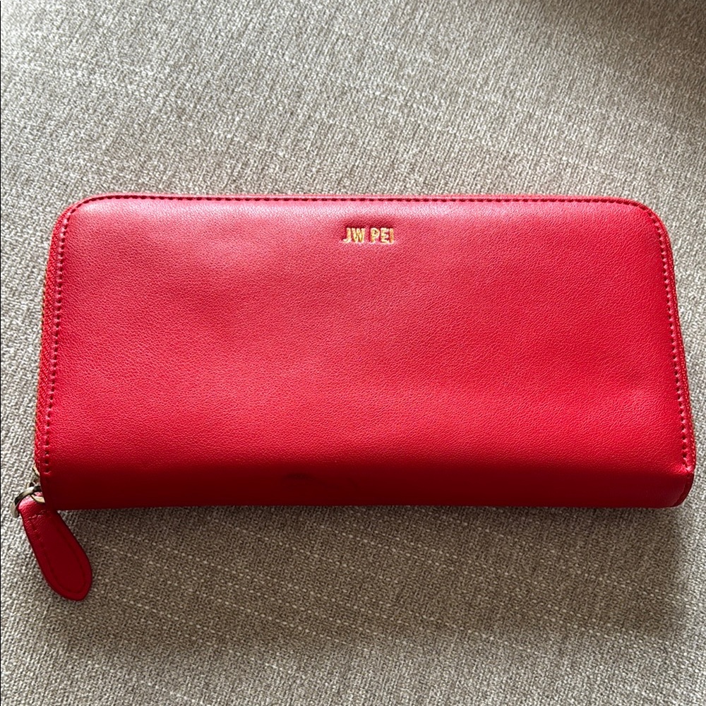 JW PEI Red Wallet